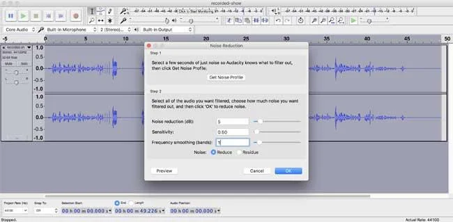 دستورالعمل های ویرایش صدا با Audacity برای مبتدیان