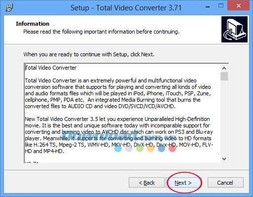 راهنمای تبدیل ویدیو توسط Total Video Converter