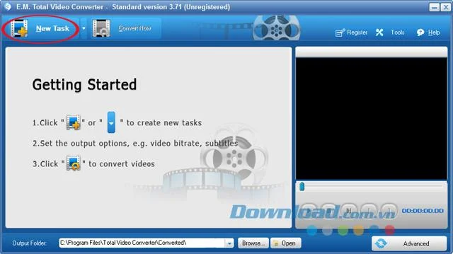 راهنمای تبدیل ویدیو توسط Total Video Converter