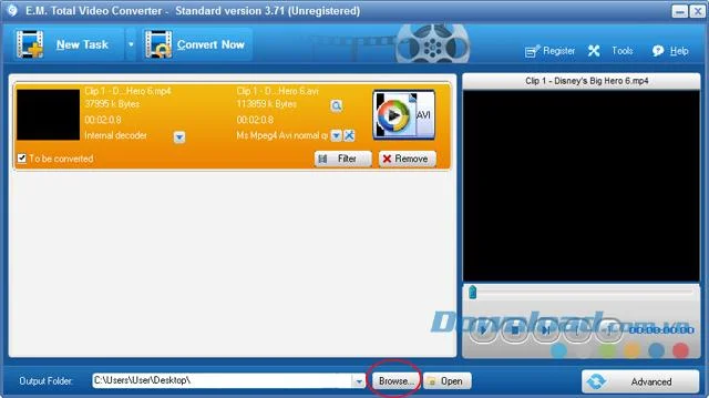 راهنمای تبدیل ویدیو توسط Total Video Converter