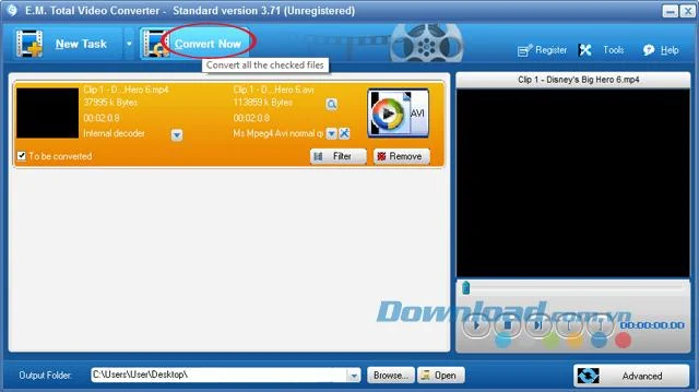 راهنمای تبدیل ویدیو توسط Total Video Converter