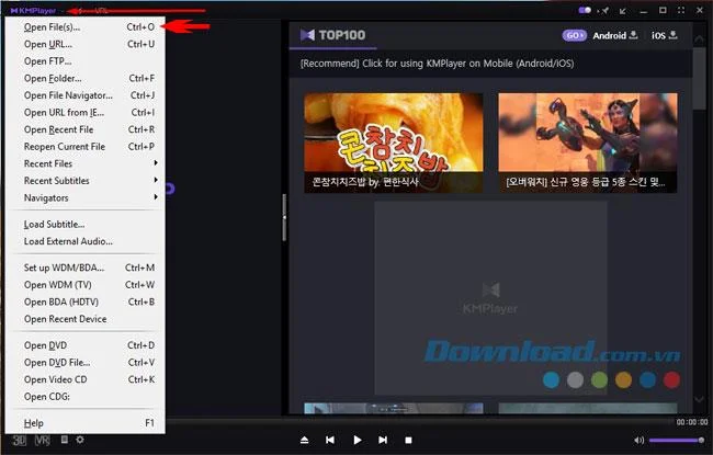 دستورالعمل نصب و استفاده از KMPlayer برای تماشای فیلم های HD