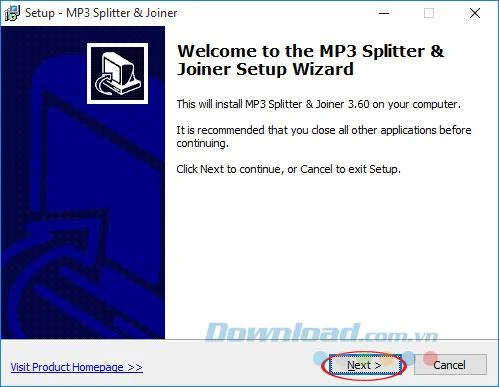 دستورالعمل نصب MP3 Splitter & Joiner برای قطع و پیوستن به موسیقی