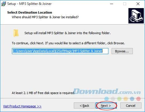 دستورالعمل نصب MP3 Splitter & Joiner برای قطع و پیوستن به موسیقی