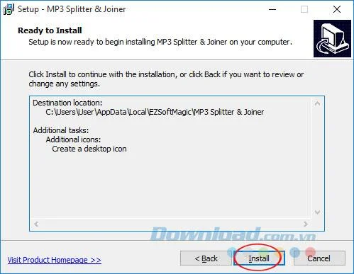 دستورالعمل نصب MP3 Splitter & Joiner برای قطع و پیوستن به موسیقی