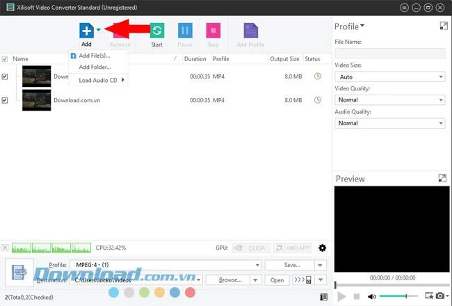دستورالعمل نصب و استفاده از Xilisoft Video Converter برای پیوستن به فیلم ها