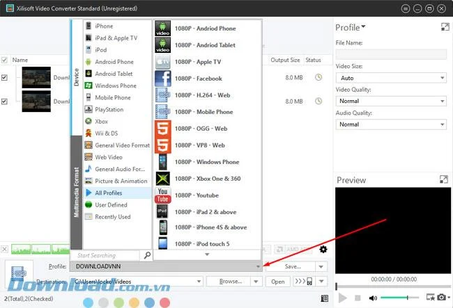 دستورالعمل نصب و استفاده از Xilisoft Video Converter برای پیوستن به فیلم ها