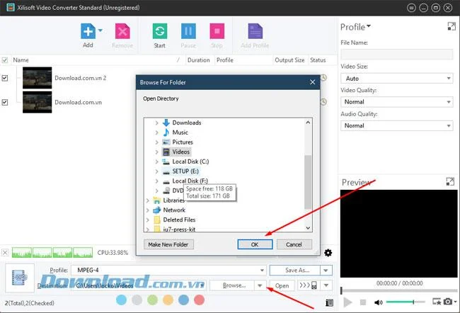 دستورالعمل نصب و استفاده از Xilisoft Video Converter برای پیوستن به فیلم ها