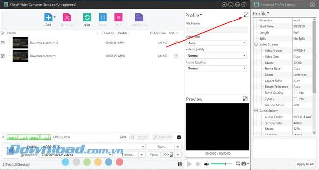 دستورالعمل نصب و استفاده از Xilisoft Video Converter برای پیوستن به فیلم ها