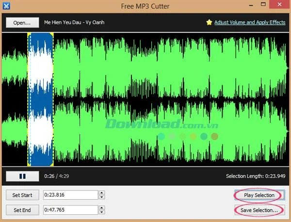 راهنمای قطع فایلهای MP3 با برش MP3 رایگان