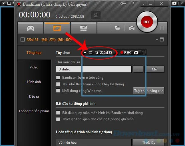 نحوه استفاده از Bandicam برای ضبط صفحه کامپیوتر