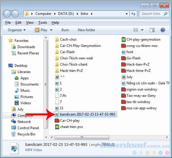 نحوه استفاده از Bandicam برای ضبط صفحه کامپیوتر