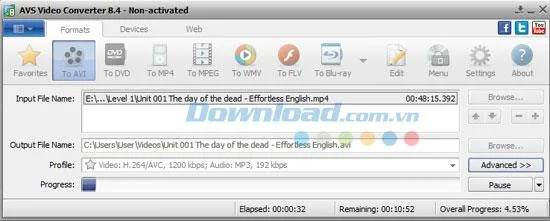 قالب ویدیویی را با AVS Video Converter تغییر دهید