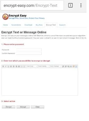 Easy Encrypt 웹사이트