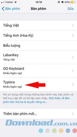 أفضل برامج الكتابة الفيتنامية على iOS