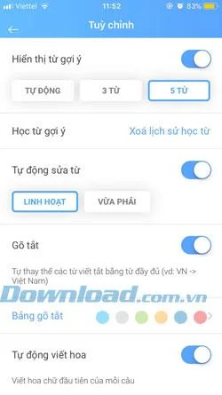 أفضل برامج الكتابة الفيتنامية على iOS