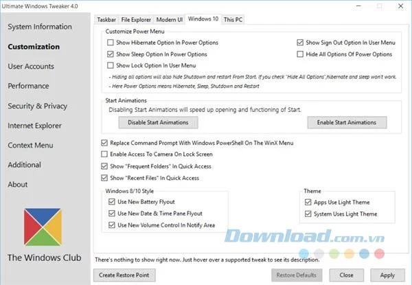 7つの最高のWindows 10調整およびカスタマイズツール
