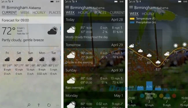5 aplikasi cuaca terbaik untuk Windows 10