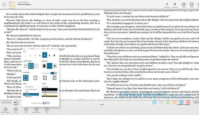 Windows 10을 실행하는 장치에 가장 적합한 eBook 리더 응용 프로그램은 무엇입니까?
