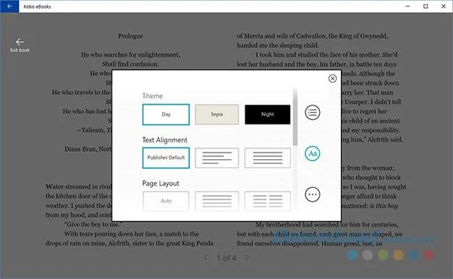 Windows 10을 실행하는 장치에 가장 적합한 eBook 리더 응용 프로그램은 무엇입니까?