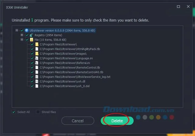 Instrucciones para eliminar el software UltraViewer de la raíz