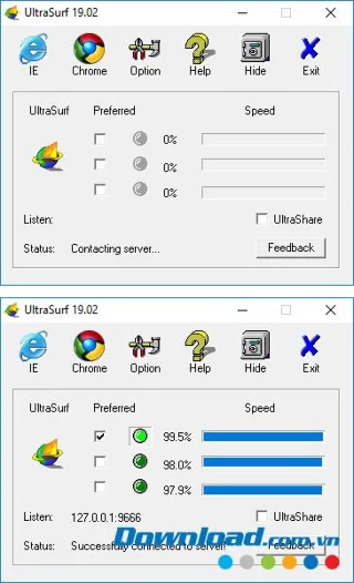 كيفية تنزيل UltraSurf وتثبيته على جهاز كمبيوتر