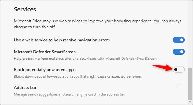 نحوه فعال کردن مسدود کردن اسپم در Microsoft Edge