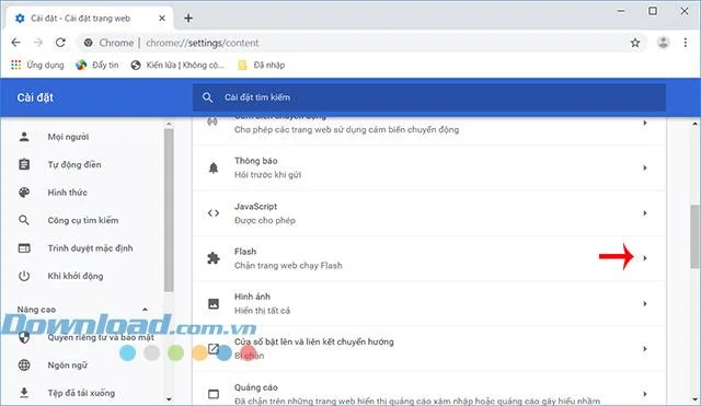 نحوه فعال و غیرفعال کردن افزونه Adobe Flash Player در Chrome