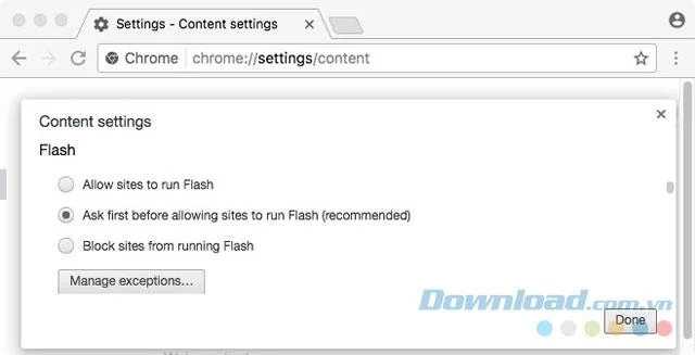 نحوه فعال و غیرفعال کردن افزونه Adobe Flash Player در Chrome