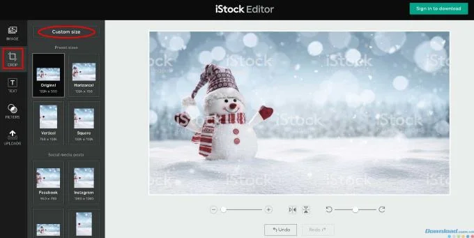 دستورالعمل های ویرایش و بارگیری عکس ها در iStockPhoto