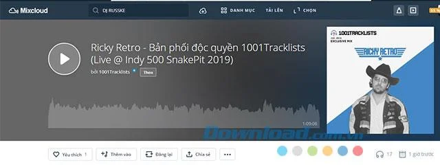 راهنمای گوش دادن و بارگذاری موسیقی در Mixcloud