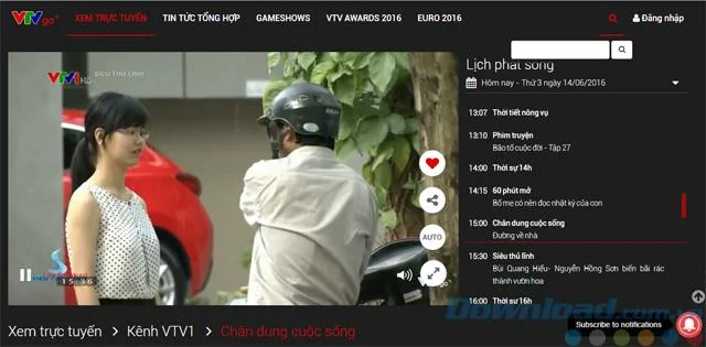 نحوه تماشای زنده VTV6، VTV6 HD