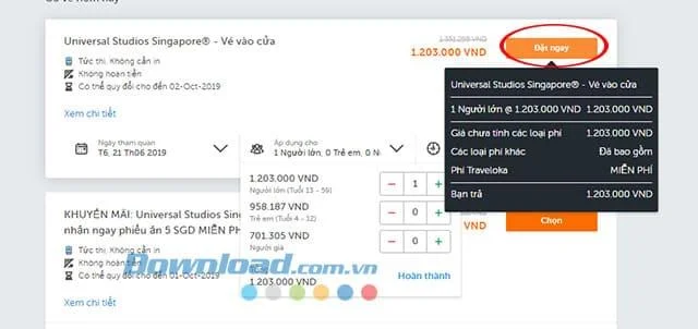 دستورالعمل خرید بلیط به Traveloka