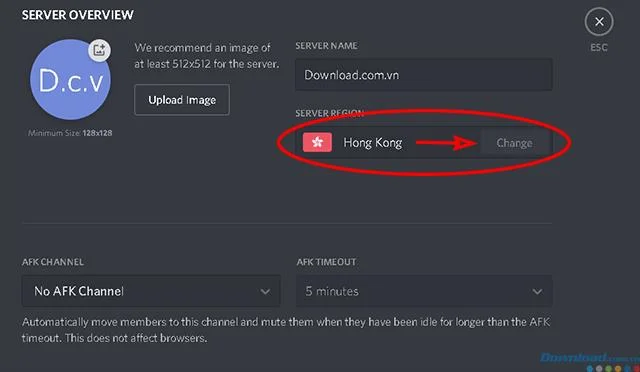 راهنمای تغییر خوشه سرور Discord برای صاف کردن گپ صوتی