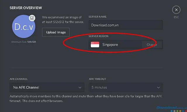 راهنمای تغییر خوشه سرور Discord برای صاف کردن گپ صوتی