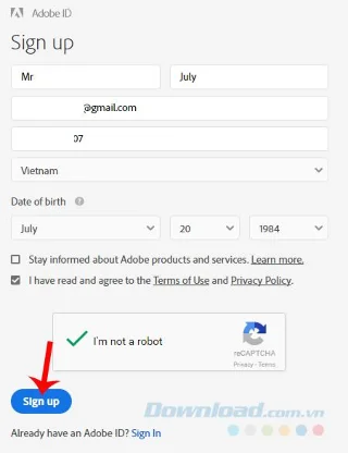 How to create an Adobe account for newbies