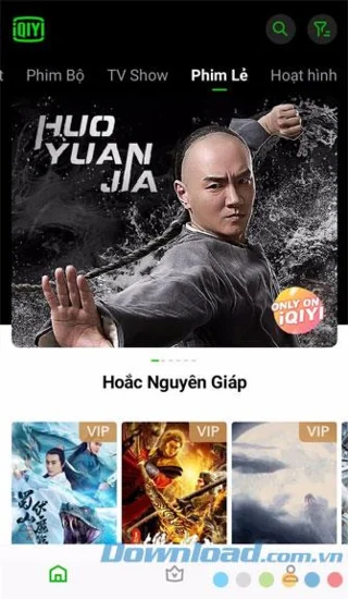 फोन पर iQIYI के साथ फिल्में स्थापित करने और देखने के निर्देश