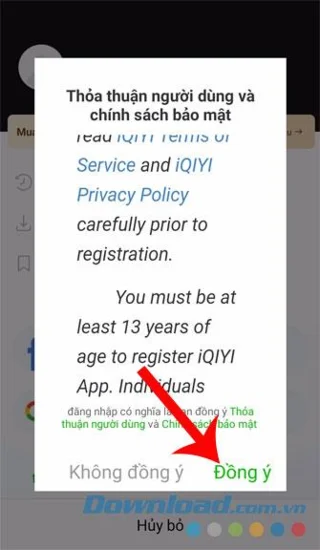 फोन पर iQIYI के साथ फिल्में स्थापित करने और देखने के निर्देश
