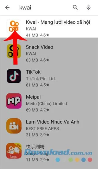 Instrucciones para instalar y grabar video de sincronización de labios con Kwai