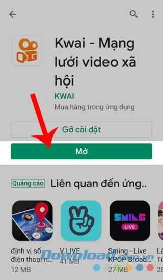 Instrucciones para instalar y grabar video de sincronización de labios con Kwai