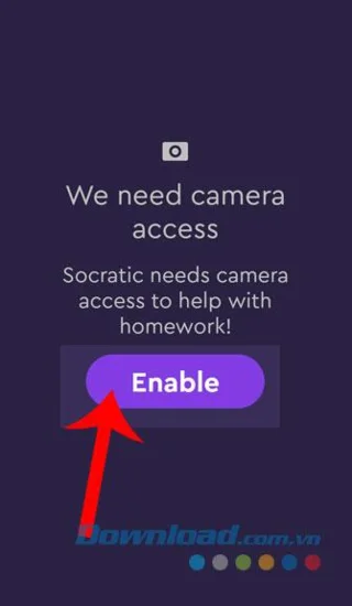 Instrucciones para instalar y usar Socratic en su teléfono
