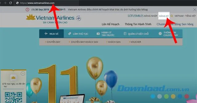 دستورالعمل ثبت نام حساب V Golden Airlines Golden Golden Lotus