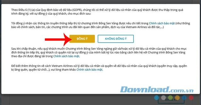 دستورالعمل ثبت نام حساب V Golden Airlines Golden Golden Lotus