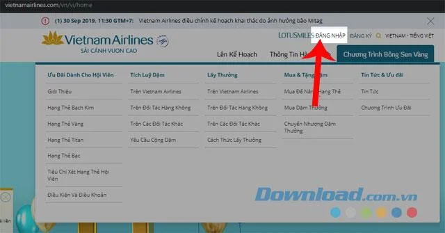 دستورالعمل ثبت نام حساب V Golden Airlines Golden Golden Lotus