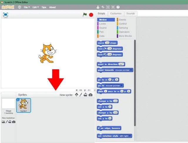 دستورالعمل نصب و استفاده از Scratch در رایانه