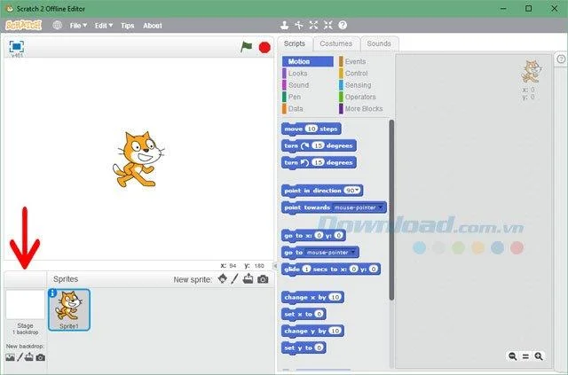 دستورالعمل نصب و استفاده از Scratch در رایانه