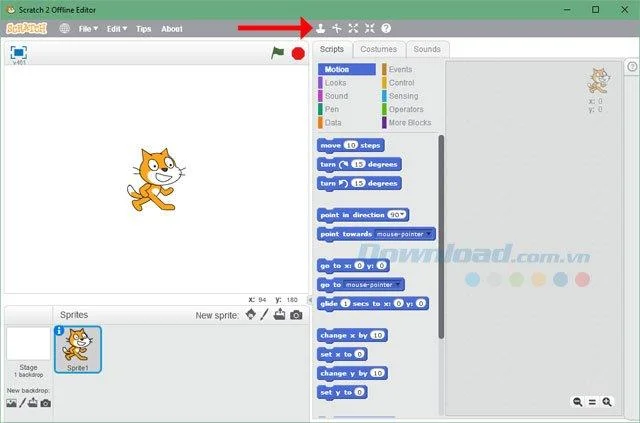 دستورالعمل نصب و استفاده از Scratch در رایانه