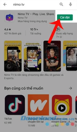 Instrucciones para configurar y registrar una cuenta de Nimo TV en su teléfono