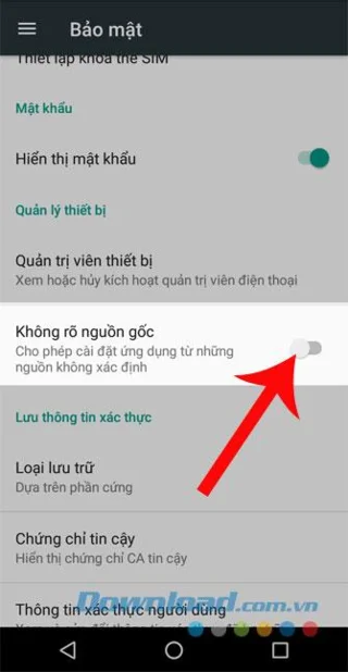 دستورالعمل ها برای بارگیری برنامه در Aptoide