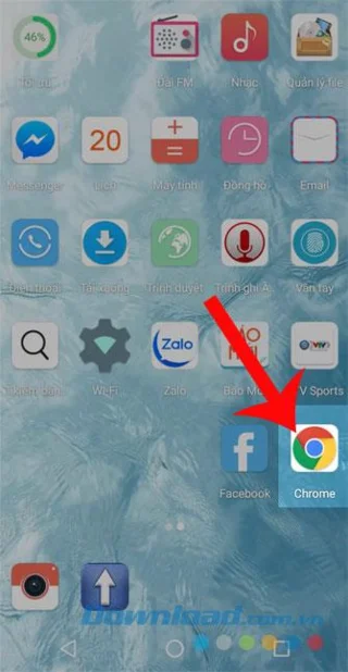 دستورالعمل ها برای بارگیری برنامه در Aptoide